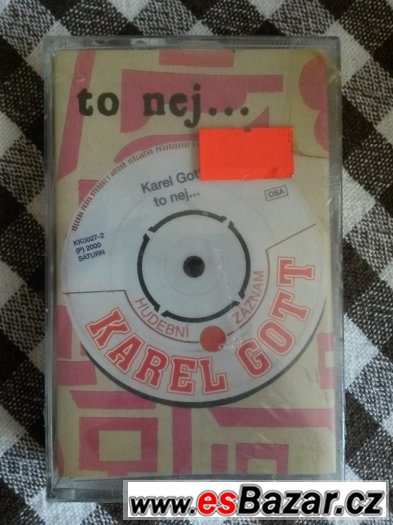 MC kazeta - Karel Gott - to nej.... nová