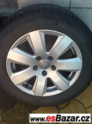 Al kola Audi 7Jx16 ET42 ,pneu225/55/16