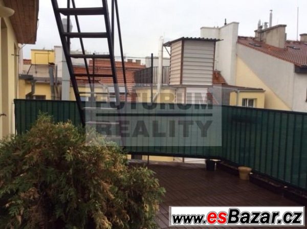 Byt 3+kk/2 x T, 116m2 + 57 m2, OV, u metra A -