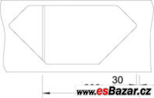 BLANCO LEXA 9 E bílá, kuchyňský dřez s excentrem