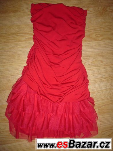 Prodám červené šaty z Bonprix - cena vč.pošty