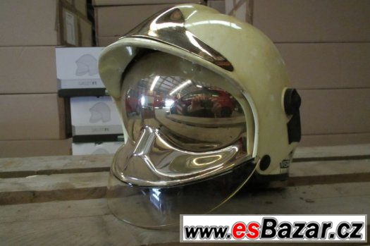 Prodám použitou, hasičskou  helmu Gallet FS1