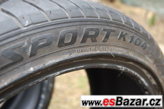 245/40ZR20 HANKOOK Ventus Sport, 4ks, vzorek 2x100% a 2x90% 245/40ZR20 HANKOOK Ventus Sport, 4ks, vzorek 2x100% a 2x90%