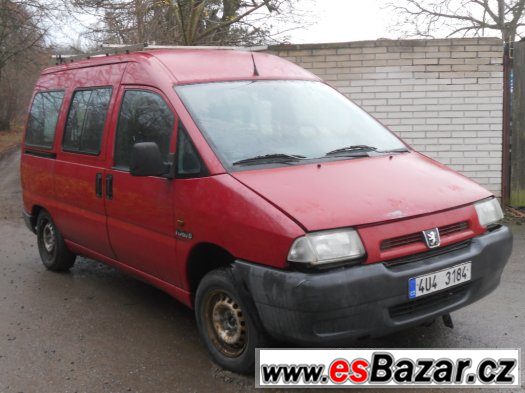 Peugeot Expert 1.9 TD - zaplacené ekodaň