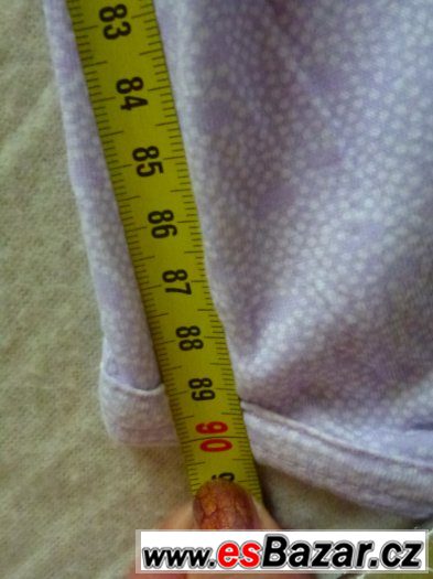 Romantická fialková košilka; šaty, pyžamo