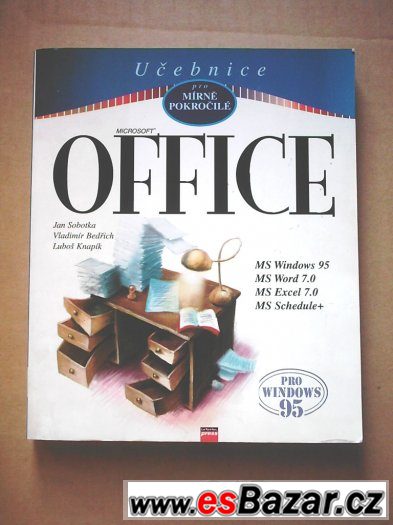 Učebnice pro mírně pokročilé Microsoft Office