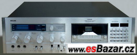 Vintage Tape-deck PHILIPS - direct drive - 3 hlavy