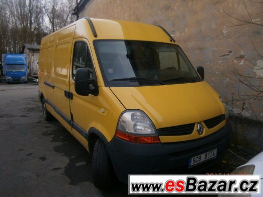 renault master 2,5dci 88kw maxi l3h2