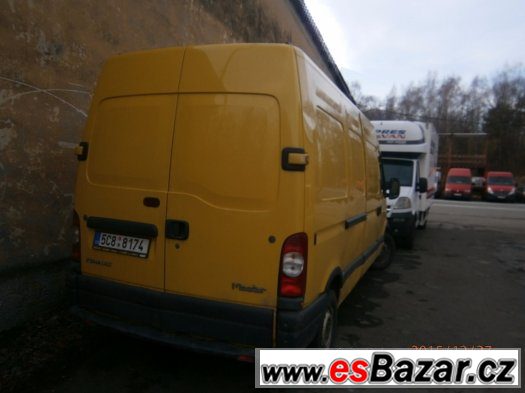 renault master 2,5dci 88kw maxi l3h2