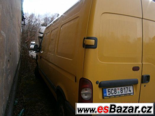 renault master 2,5dci 88kw maxi l3h2