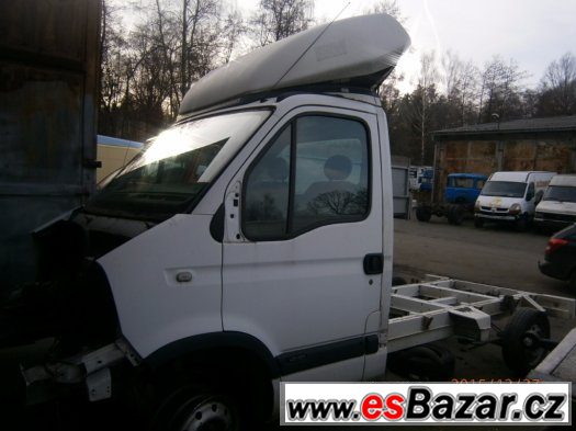 renault master 2,5dci 88kw  nahradni dily