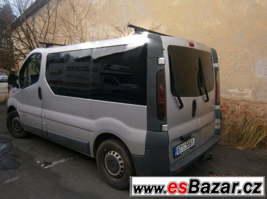 renault trafic 1,9dci  minibus 9 mist