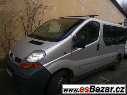 renault trafic 1,9dci  minibus 9 mist