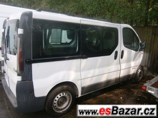 nahradni dily renault trafic opel vivaro 1,9dci 2,5dci 2,0dc