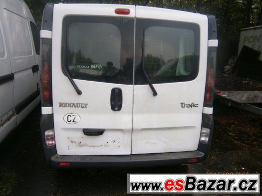 nahradni dily renault trafic opel vivaro 1,9dci 2,5dci 2,0dc