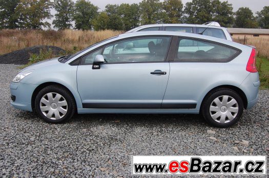 CITROEN C4 Coupe 1,6HDI VTR, najeto jen 110.000km, 1.majitel