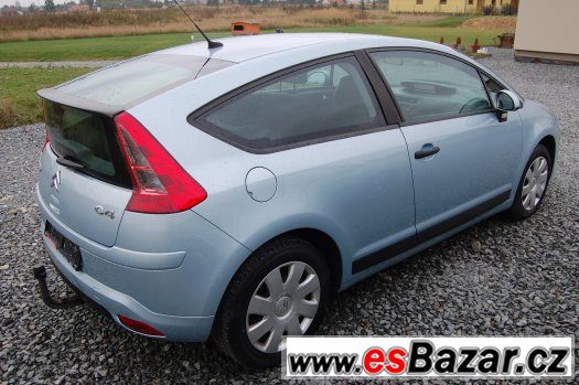 CITROEN C4 Coupe 1,6HDI VTR, najeto jen 110.000km, 1.majitel