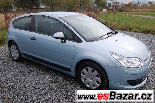 CITROEN C4 Coupe 1,6HDI VTR, najeto jen 110.000km, 1.majitel