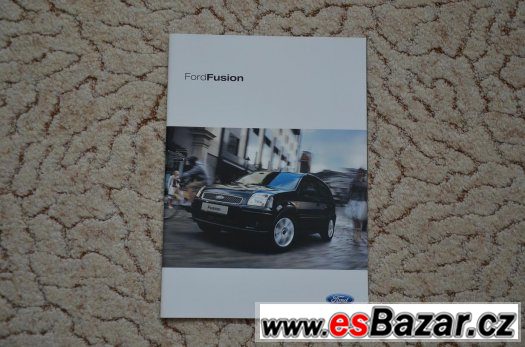 Prospekt k vozu Ford Fusion z roku 2005