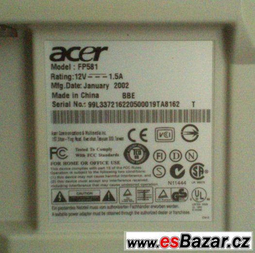 LCD  Acer 15  