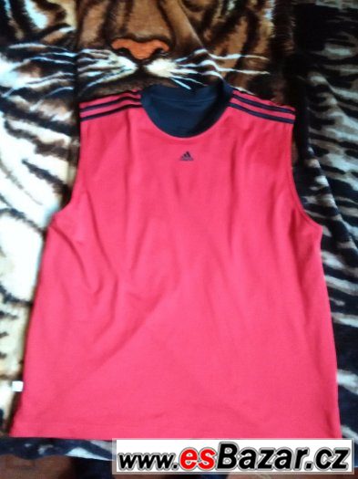 Tílka oboustrané adidas - 2 kusy vel XL+