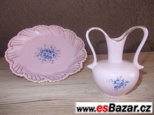 růžový porcelán- originál značený