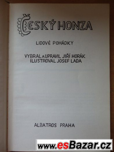 Jiří Horák – Český Honza – Lidové pohádky