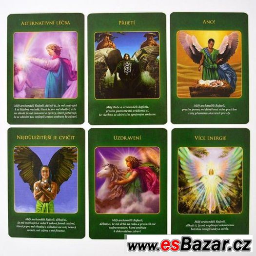 Léčivé zázraky archanděla Rafaela-Doreen Virtue+léč.karty