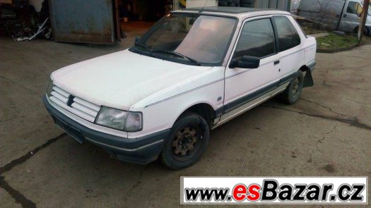 Prodám levně náhradní díly na Peugeot 309 1.9D 47kw typ moto