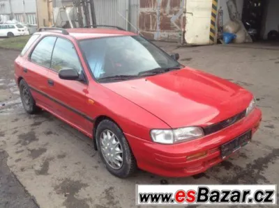 Prodám levně náhradní díly na Subaru Impreza 2.0 4x4 85kw Ty