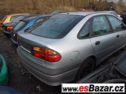 Prodám levně náhradní díly na Renault Laguna 1.6 r.v.99 face