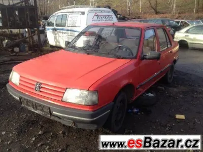 Prodám levně náhradní díly na Peugeot 309 1.3 47kw Typ motor