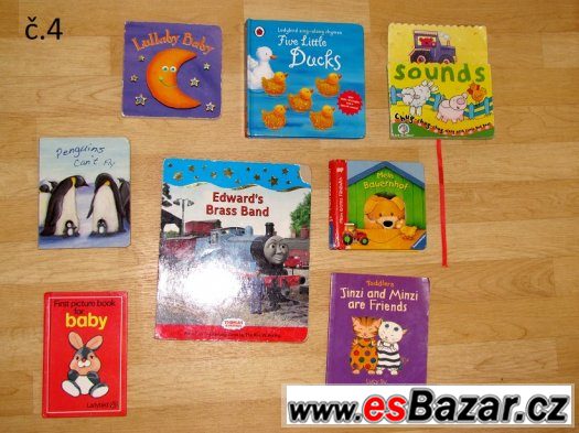 Dětské knížky v angličtině a němčině