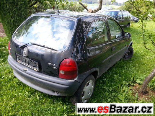 Opel Corsa 1.0i 40 kW - Náhradní díly Opel Corsa 1.0i 40 kW - Náhradní díly