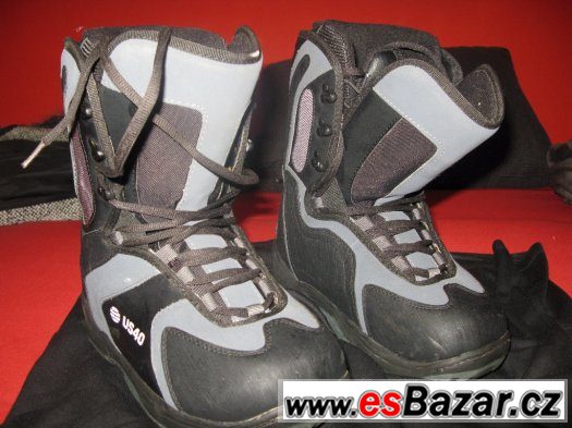 Nové pánské  značkové boty snowboard, vel. 42