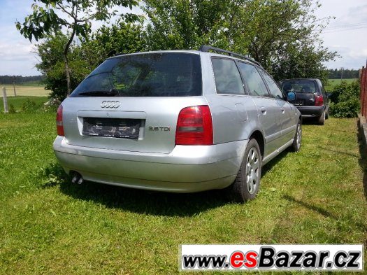 Audi A4 2,5 TDi 110kW - Náhradní díly Audi A4 2,5 TDi 110kW - Náhradní díly