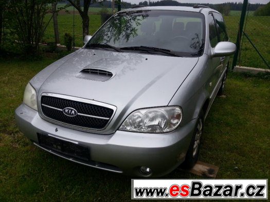 Kia Carnival 2.9 CRDi 106 kW 2002 - 2006 - Náhradní díly