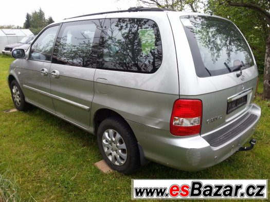 Kia Carnival 2.9 CRDi 106 kW 2002 - 2006 - Náhradní díly