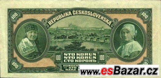 Koupím bankovku 100 kč - starou Koupím bankovku 100 kč - starou