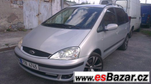 Ford Galaxy 2.8 V6 sekvenční LPG, krásný stav