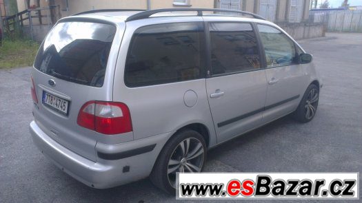 Ford Galaxy 2.8 V6 sekvenční LPG, krásný stav