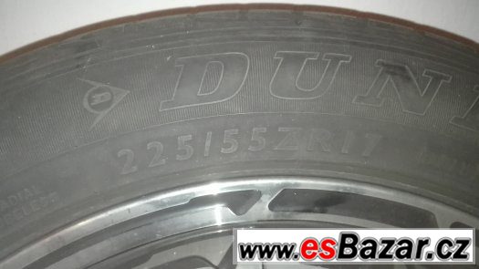2ks hlinikova lita kola DOTZ s pneumatikama Dunlop