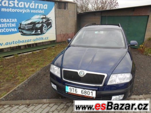 OCTAVIA KOMBI 1.9TDI KOUPENO V ČR 2.MAJITEL