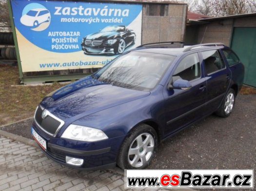 OCTAVIA KOMBI 1.9TDI KOUPENO V ČR 2.MAJITEL