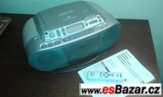 Přenosné rádio - CD, kazety SONY CFD-S03CP