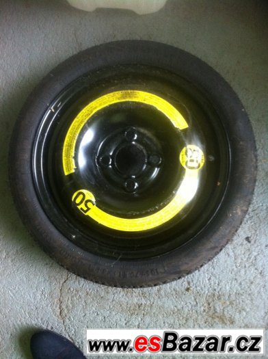 Dojezdové kolo - rezerva 4x100  105/70 R14