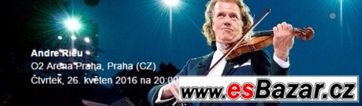 ANDRÉ RIEU & ORCHESTRA - TOUR 2016-vstupenky