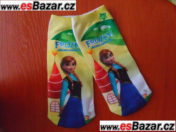 Ponožky motiv 5 - Ledové království (Frozen) 18.cm