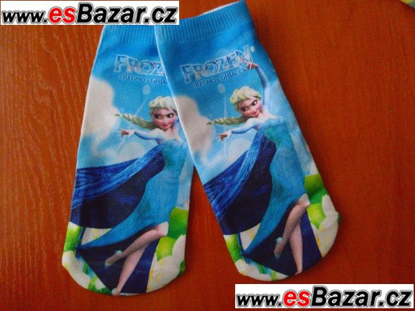 Ponožky motiv 6 - Ledové království (Frozen) 18.cm