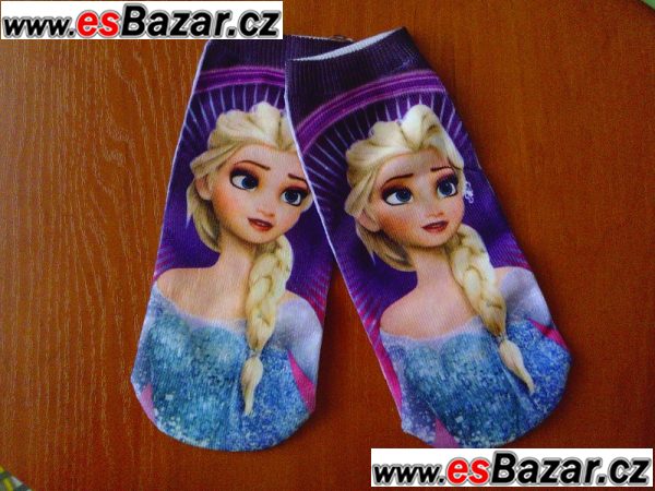 Ponožky motiv 9 - Ledové království (Frozen) 18.cm